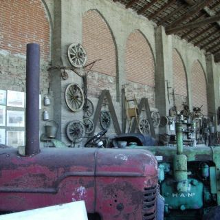Mostra attrezzi agricoli, i trattori