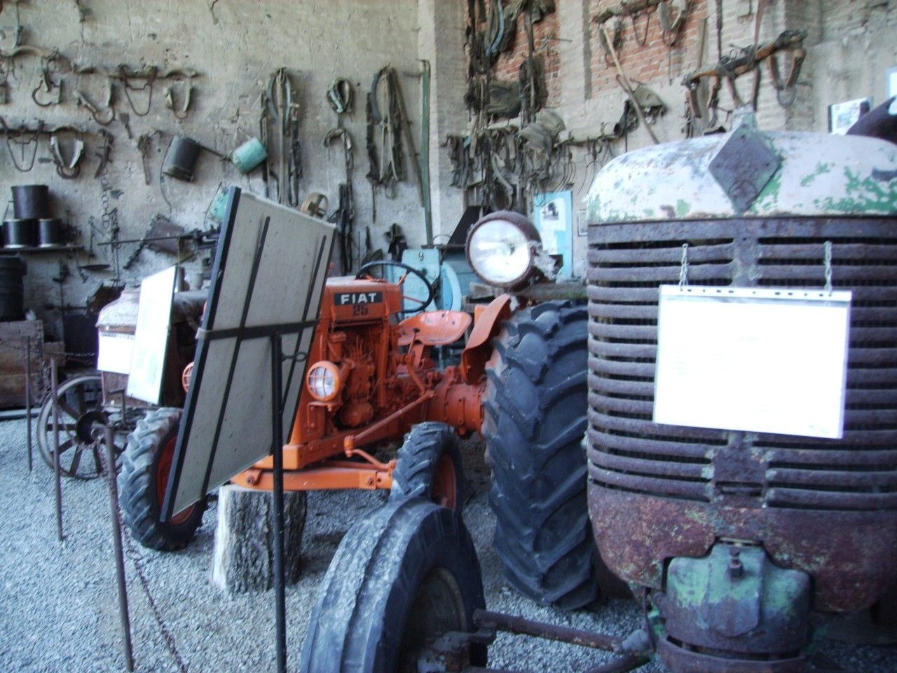 Mostra attrezzi agricoli, i trattori