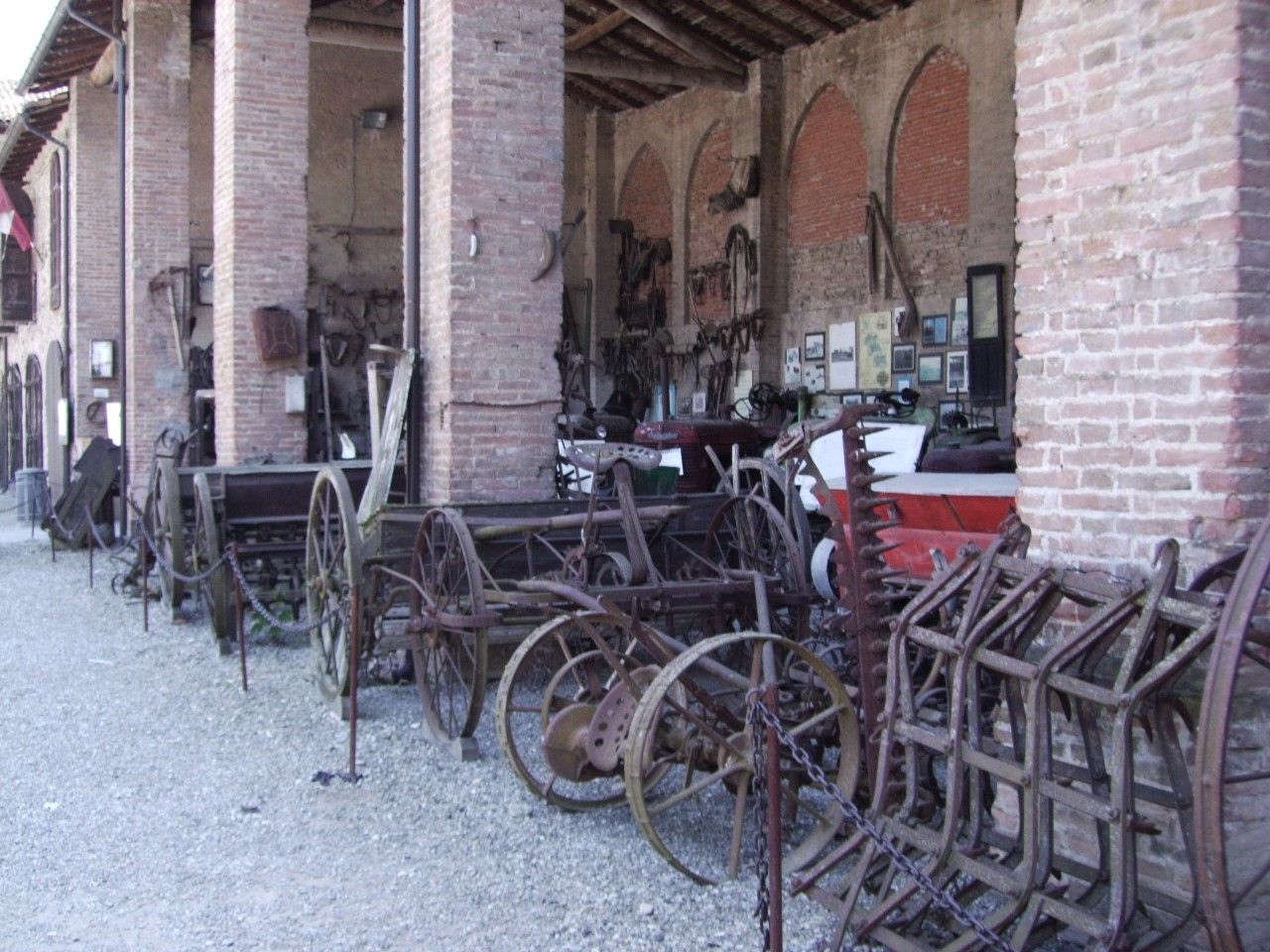 Mostra attrezzi agricoli, esterno