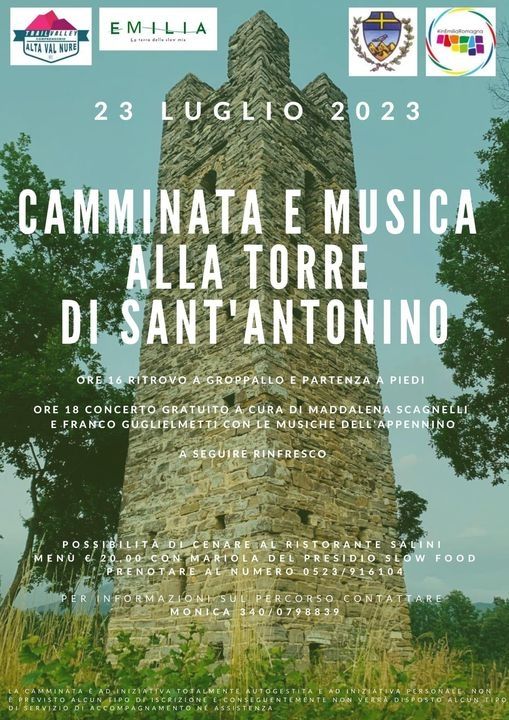 Cammnata e musica alla torre di Sant'Antonino
