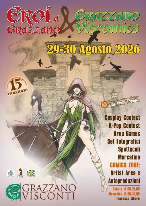 Grazzano Viscomics - Eroi a Grazzano