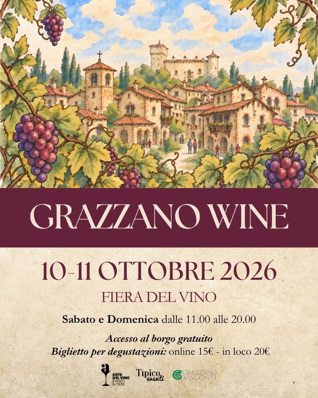 Grazzano Wine: Calici d'Italia