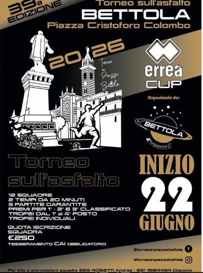Torneo sull'asfalto