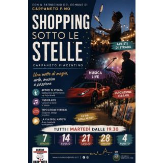 Shopping sotto le stelle