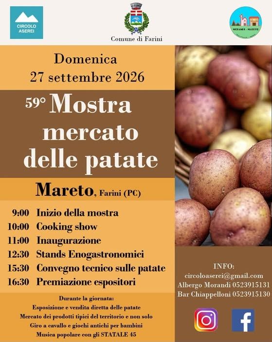 59^ Mostra mercato delle patate