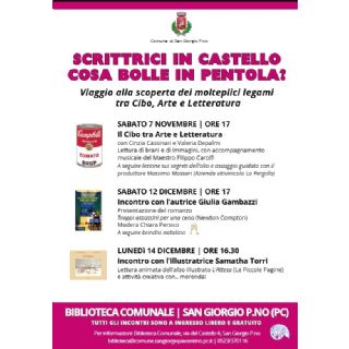 Scrittrici in Castello - Cosa bolle in pentola?