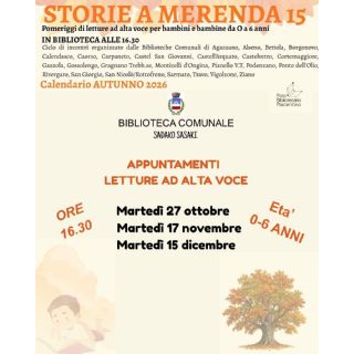 Storie a merenda