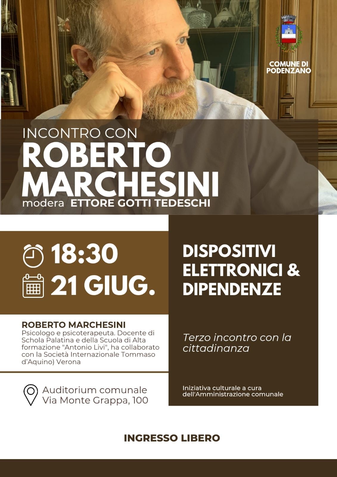 Incontro con Roberto Marchesini