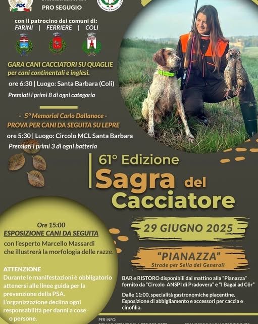 61^ Sagra del Cacciatore