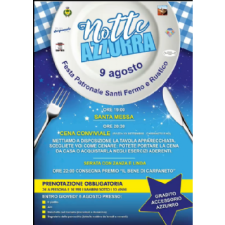 NOTTE AZZURRA