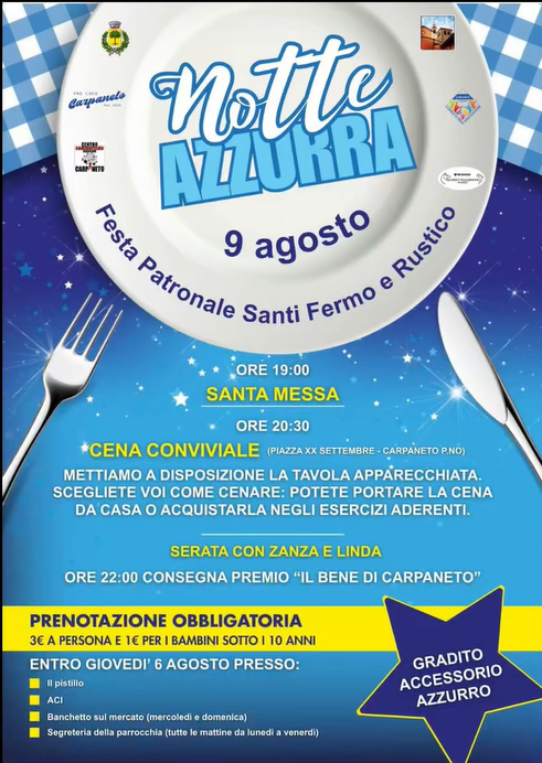 NOTTE AZZURRA