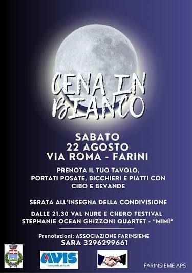 CENA IN BIANCO