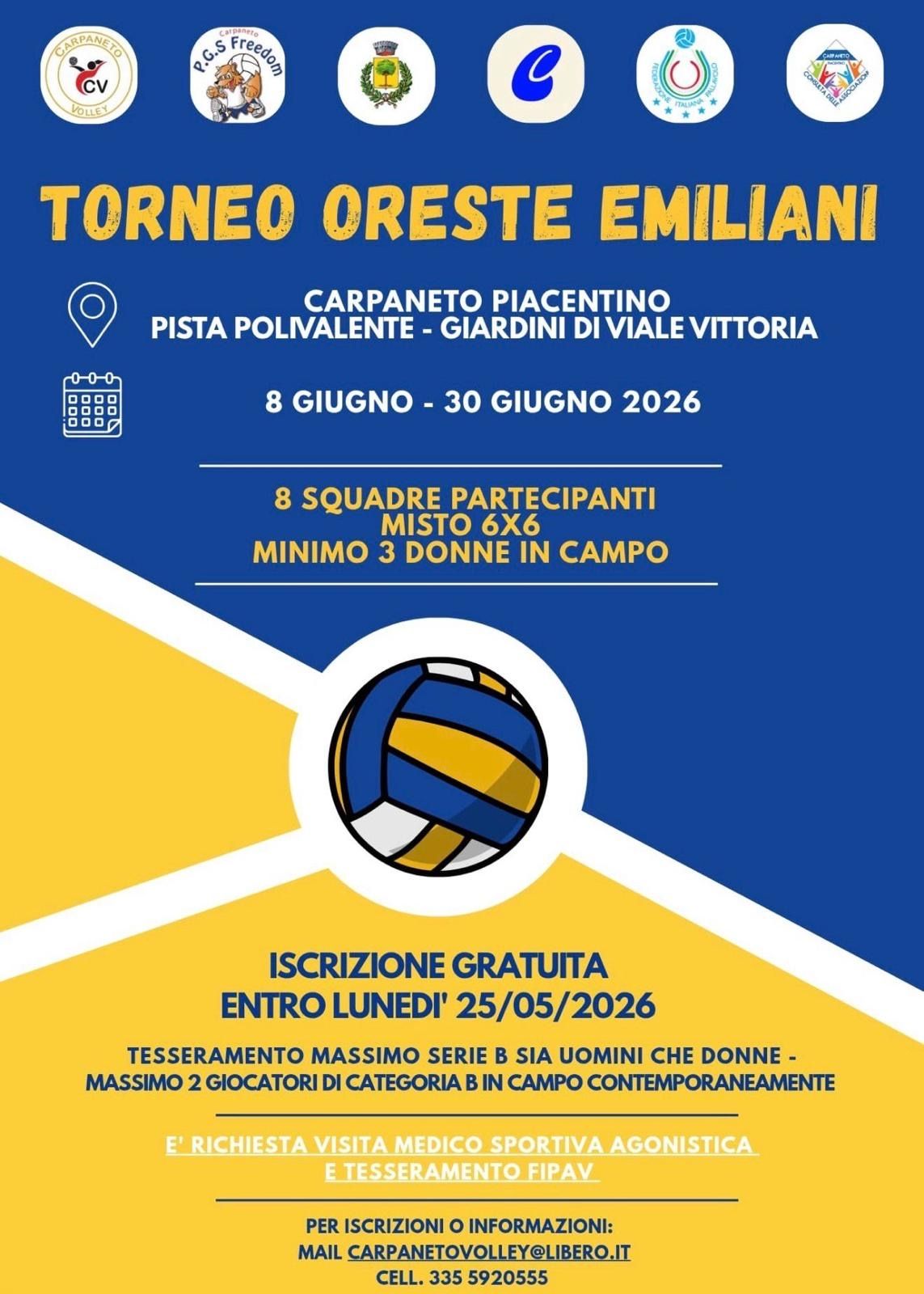 TORNEO ORESTE EMILIANI