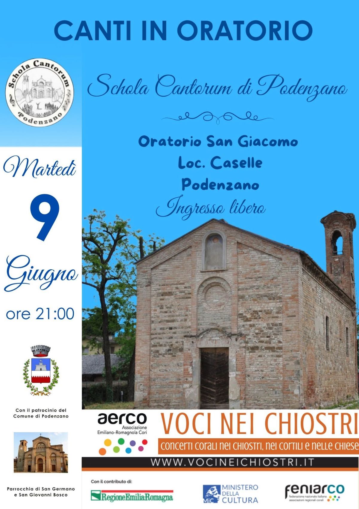 Canti in oratorio
