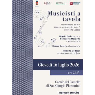 Musicisti a tavola