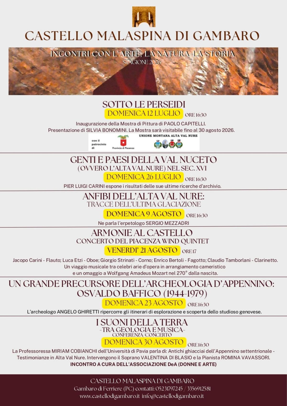 Anfibi dell’Alta Val Nure