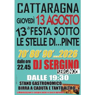 13° Festa sotto le stelle di...pinte