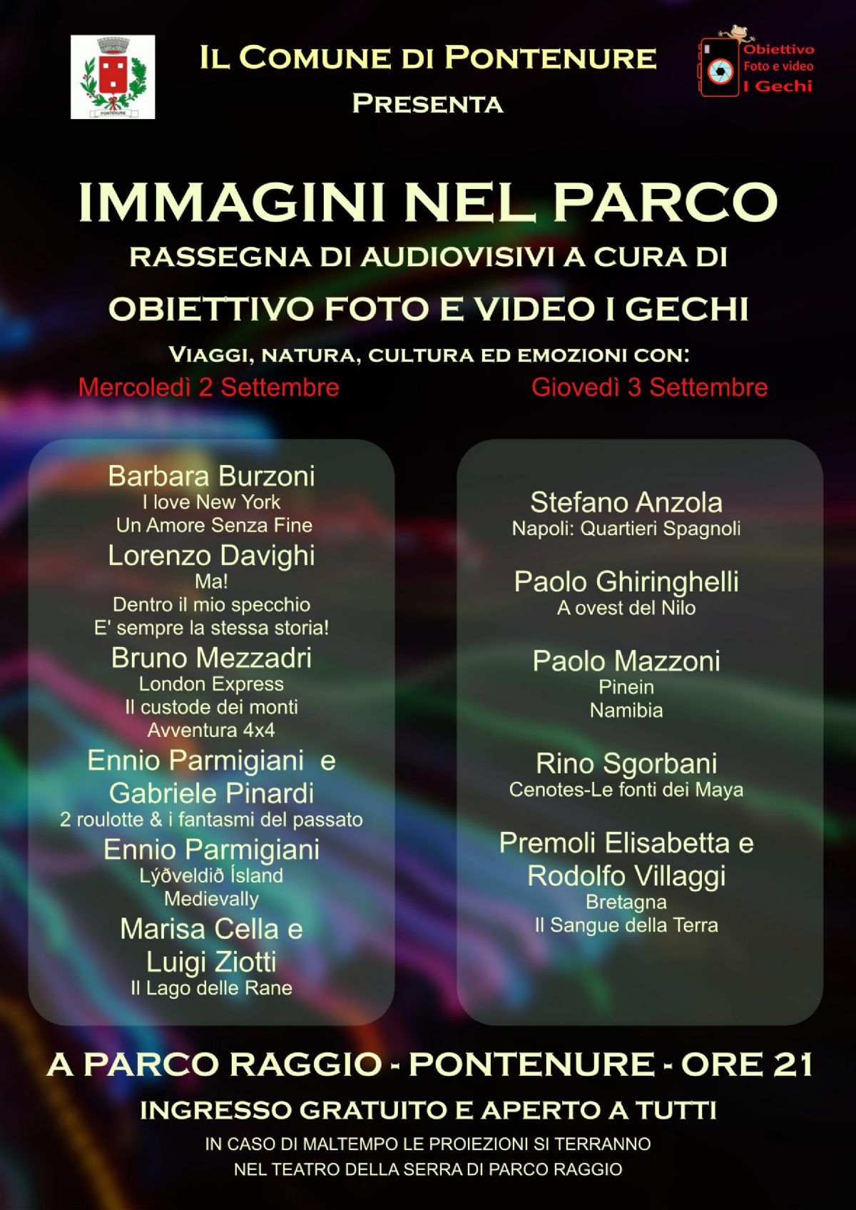 IMMAGINI NEL PARCO