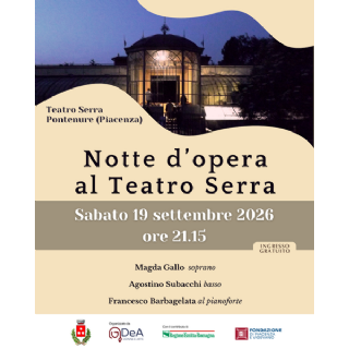 Notte d'opera al Teatro Serra