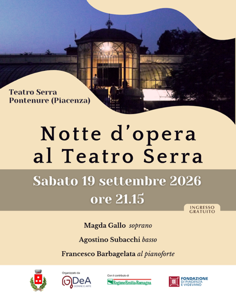 Notte d'opera al Teatro Serra