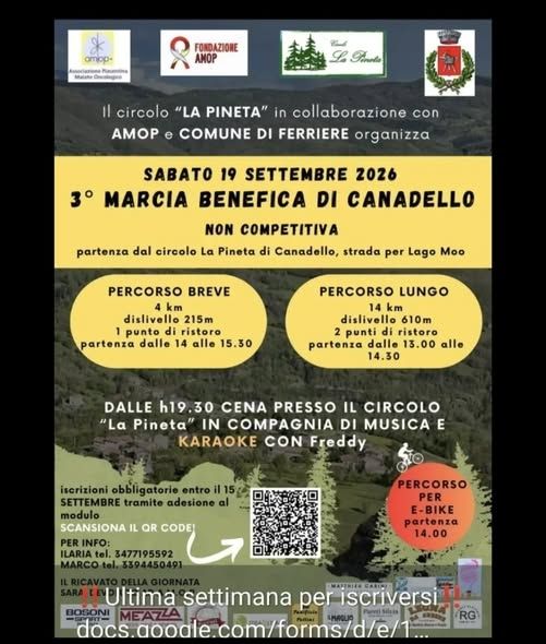 MARCIA DI CANADELLO