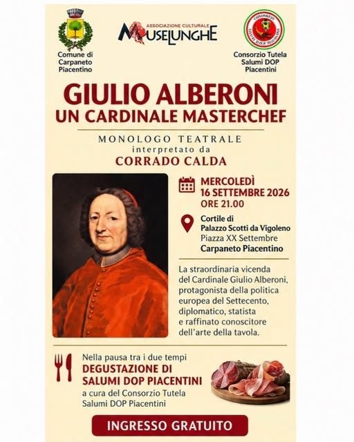 GIULIO ALBERONI - UN CARDINALE MASTERCHEF