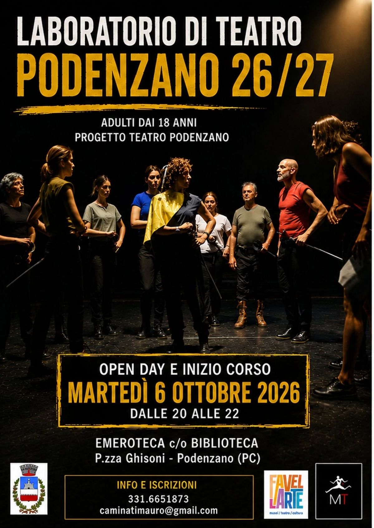 Laboratorio teatrale per adulti