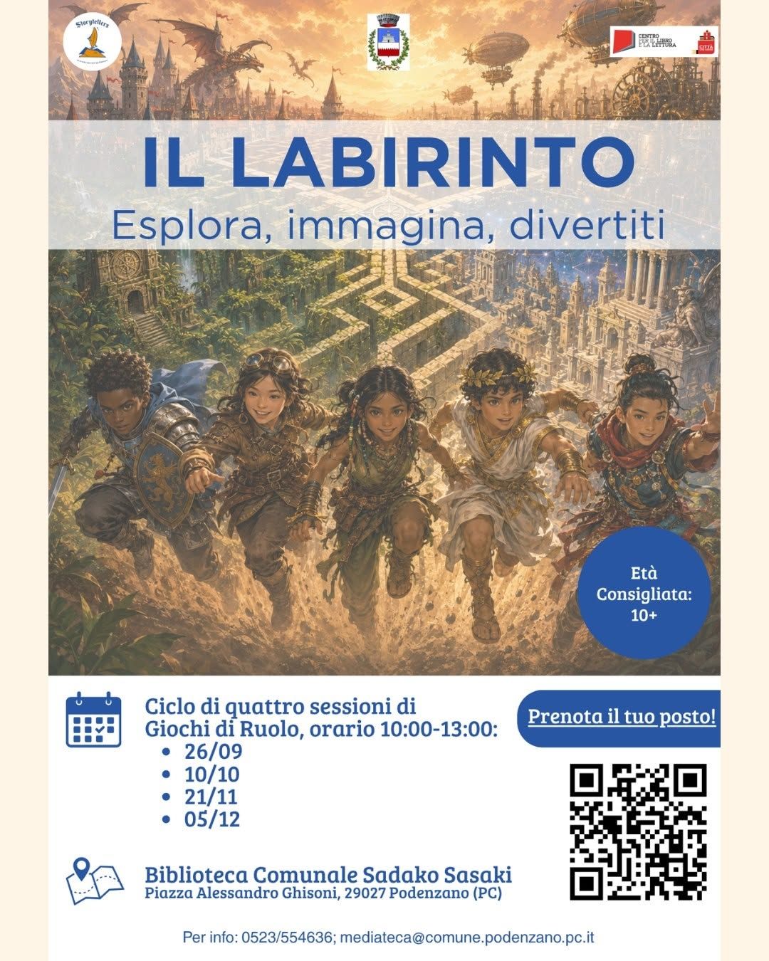 Giochi di ruolo in biblioteca