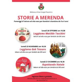 STORIE A MERENDA
